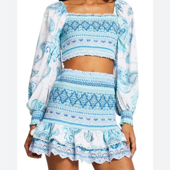 River Island Dresses & Skirts - NWT River Island Resort Coord Skirt Set M